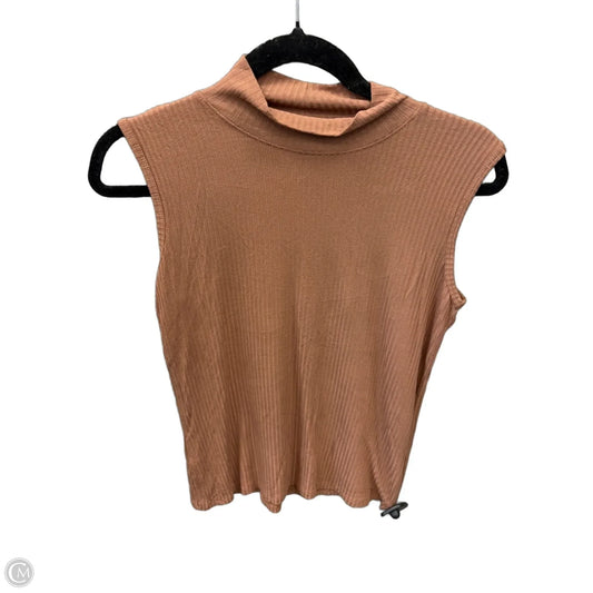 Top Sleeveless By Rachel Zoe In Brown, Size: M