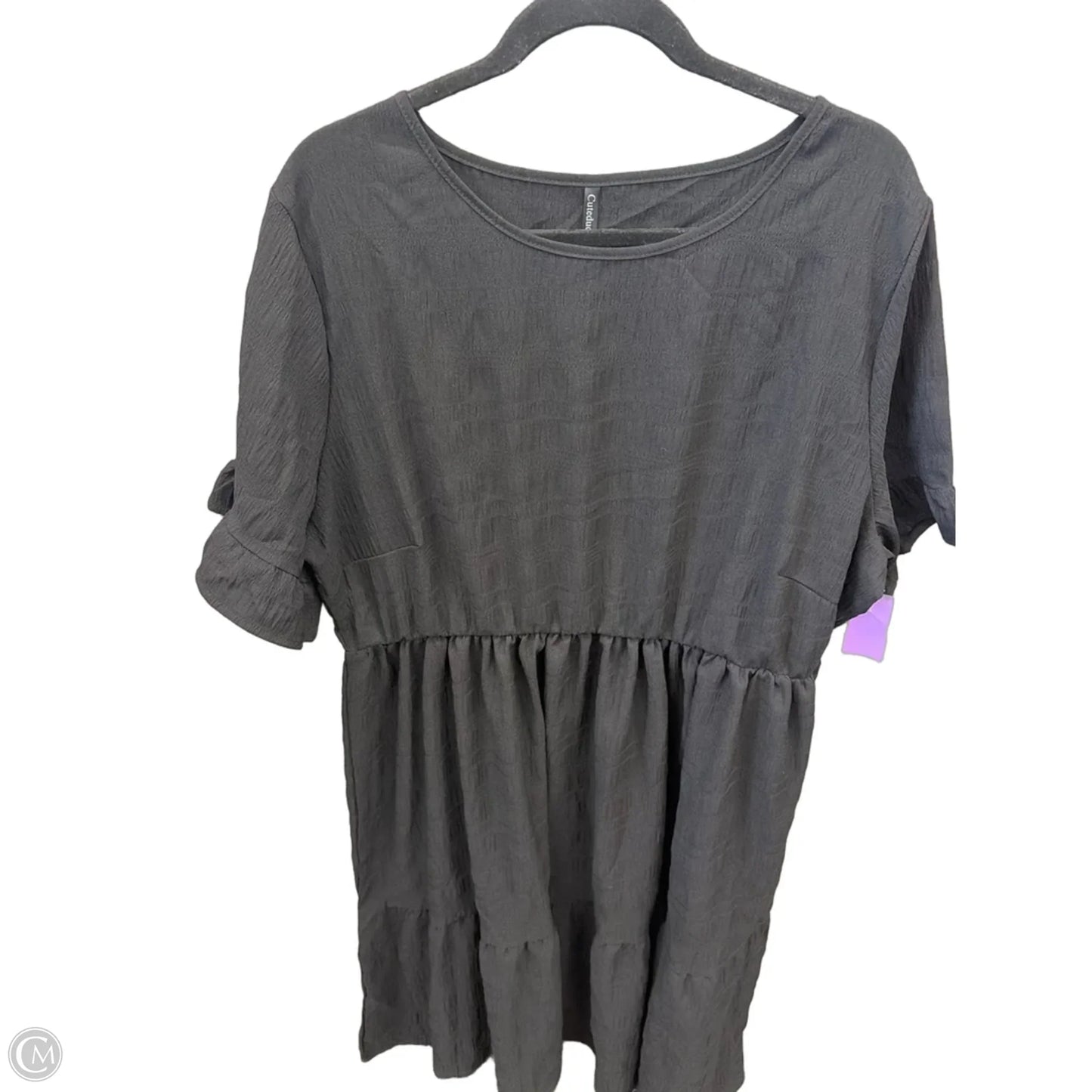 Dress Casual Short By Cme In Black, Size: 3x