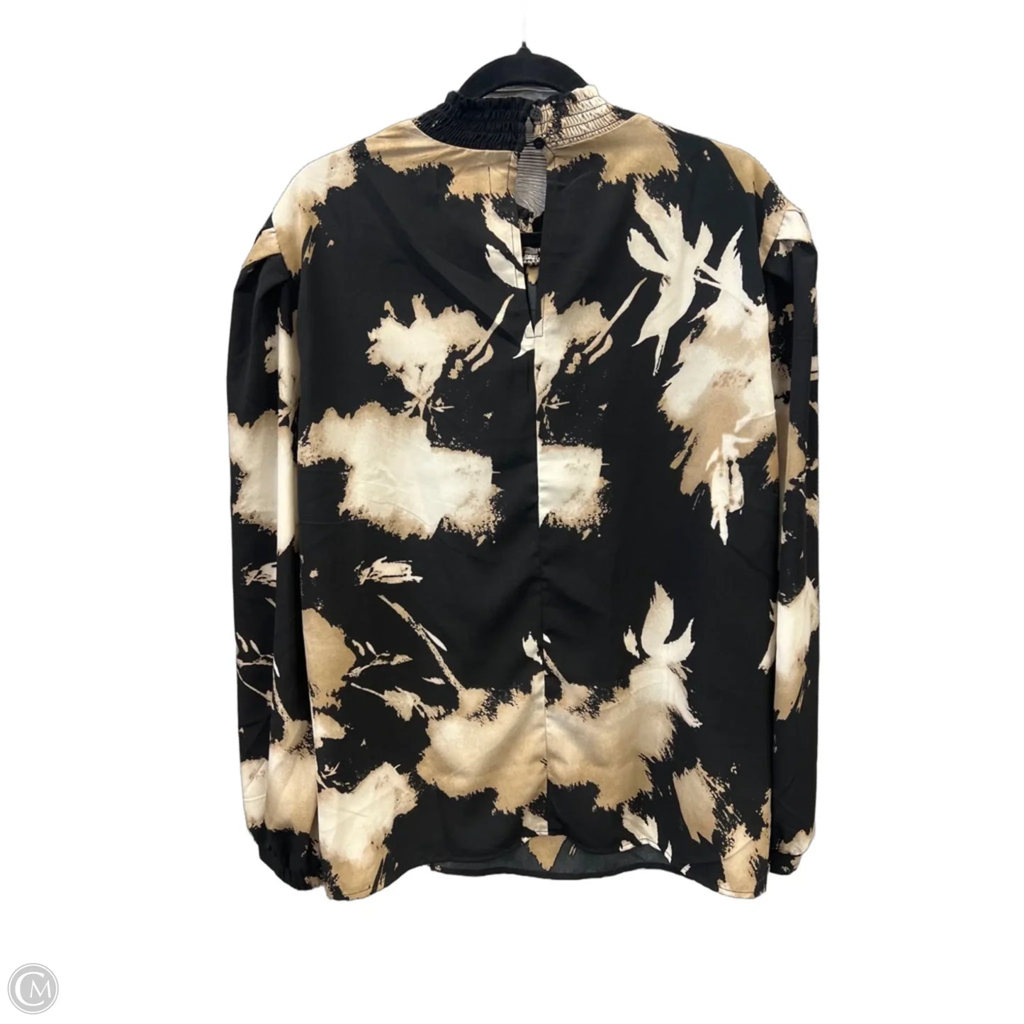 Top Long Sleeve By Melloday In Black, Size: 3x