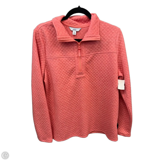 Top Long Sleeve By Croft And Barrow In Orange, Size: M