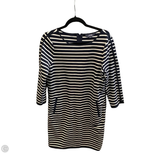 Dress Casual Midi By Lands End In Navy, Size: L