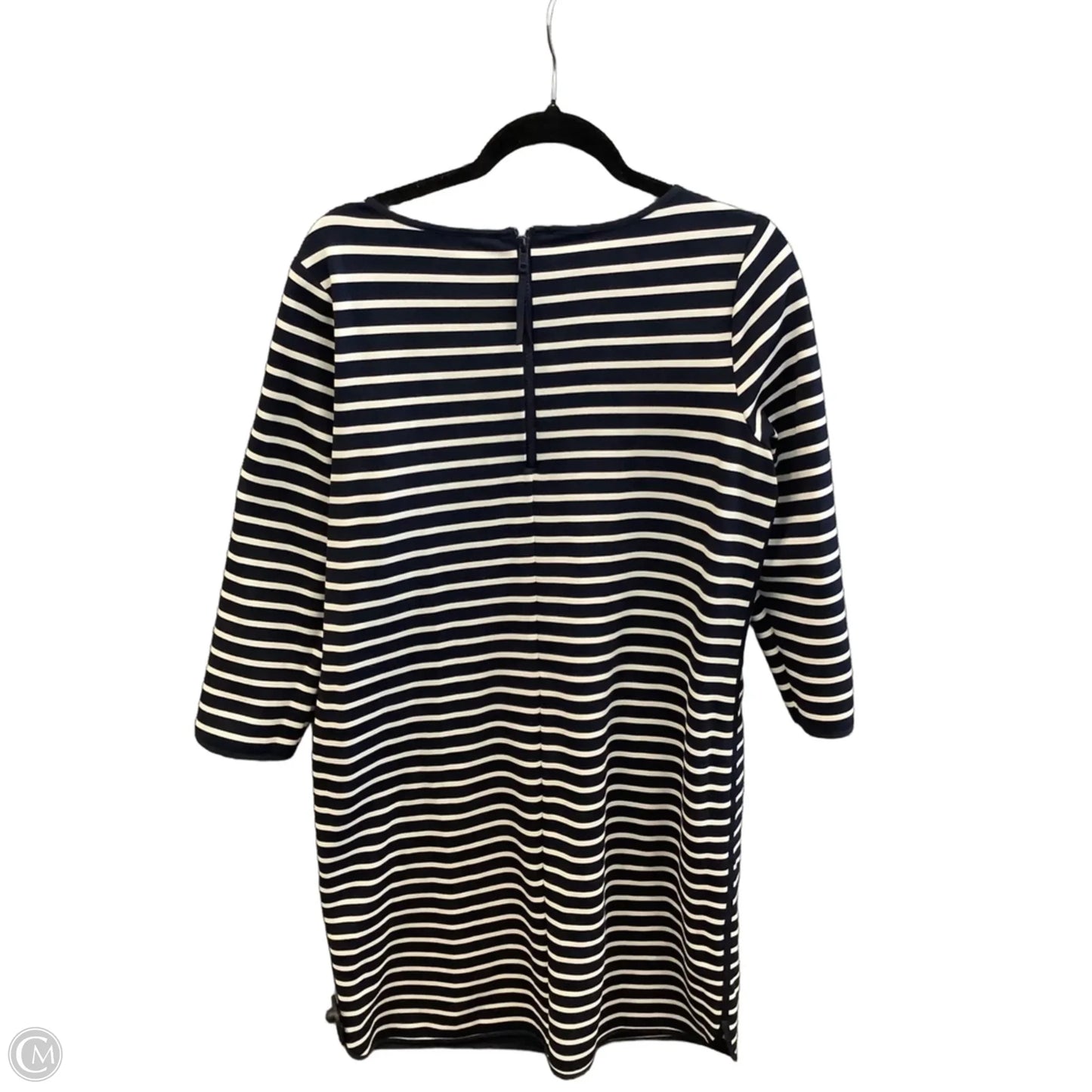 Dress Casual Midi By Lands End In Navy, Size: L