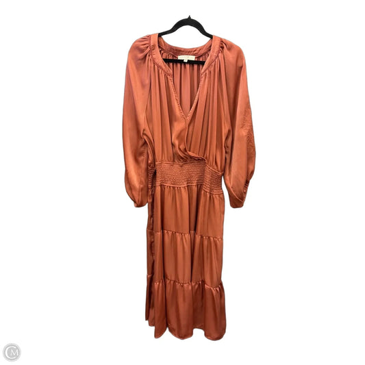 Dress Casual Maxi By Penelope Rose In Brown, Size: 2x