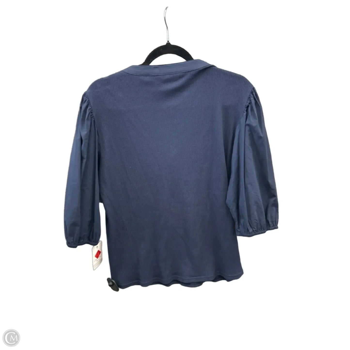 Top 3/4 Sleeve By Ophelia Roe In Navy, Size: Xl