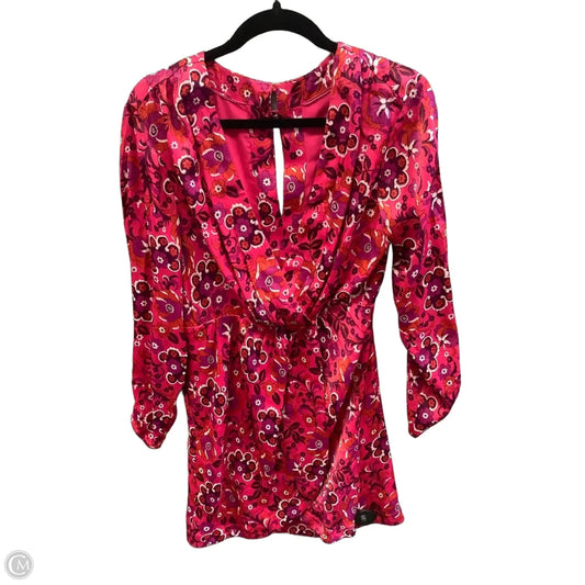 Dress Party Short By Maeve In Pink, Size: S