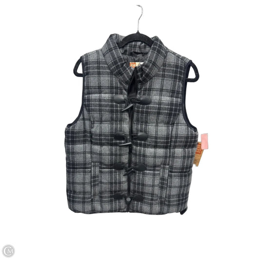 Vest Puffer & Quilted By Ruff Hewn In Grey, Size: L