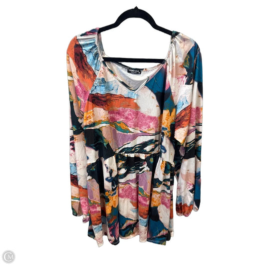 Top Long Sleeve By Heimish Usa In Multi-colored, Size: 3x