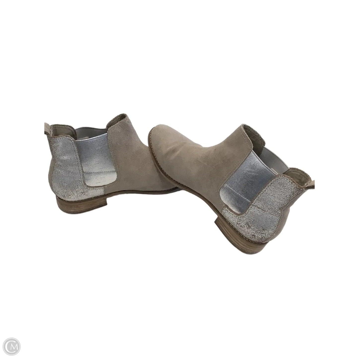 Boots Ankle Heels By Toms In Tan, Size: 9.5