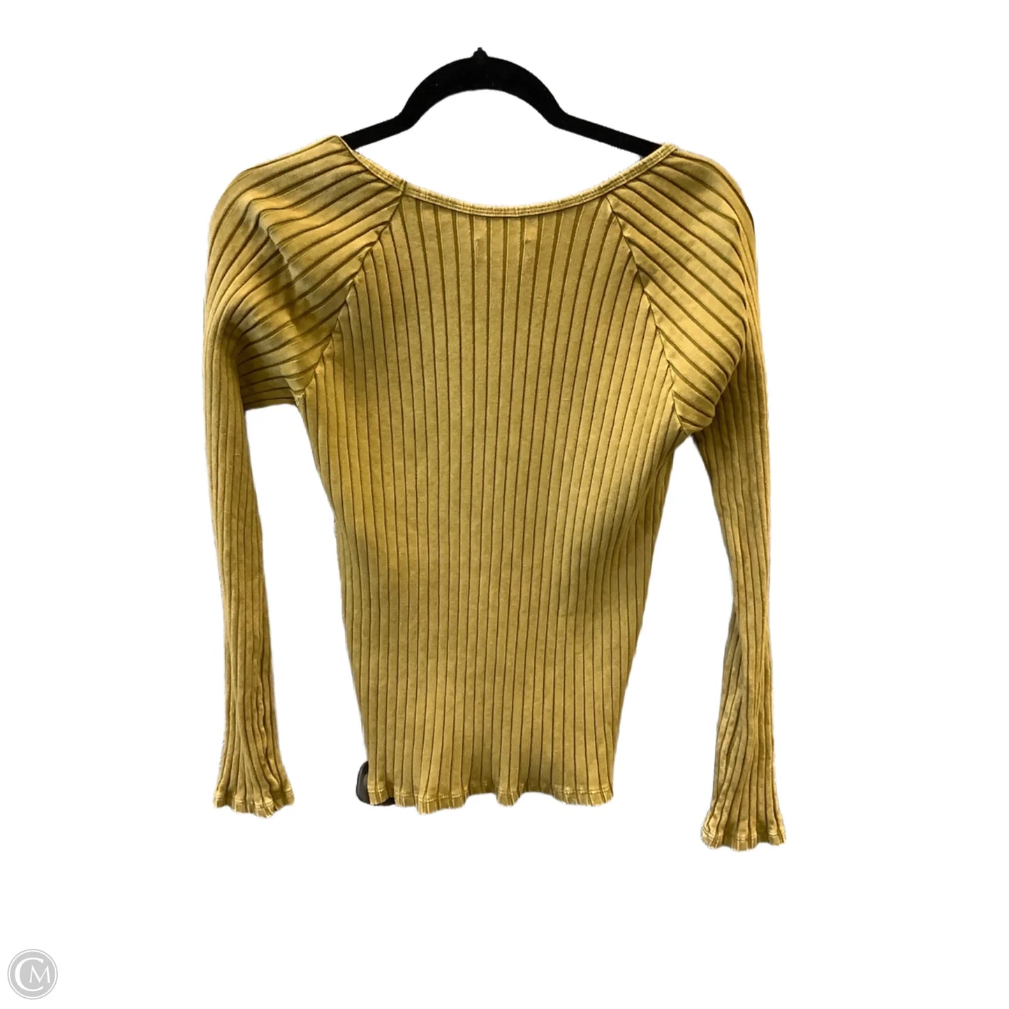 Top Long Sleeve By Knox Rose In Green, Size: M