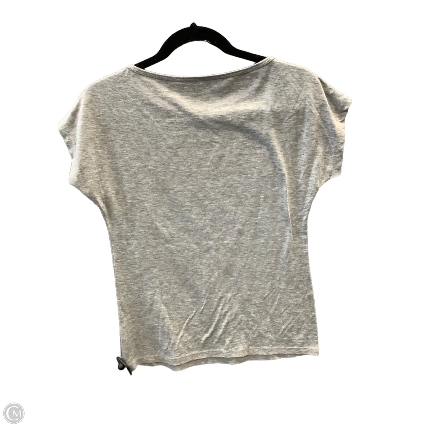 Top Short Sleeve By Disney Store In Grey, Size: M