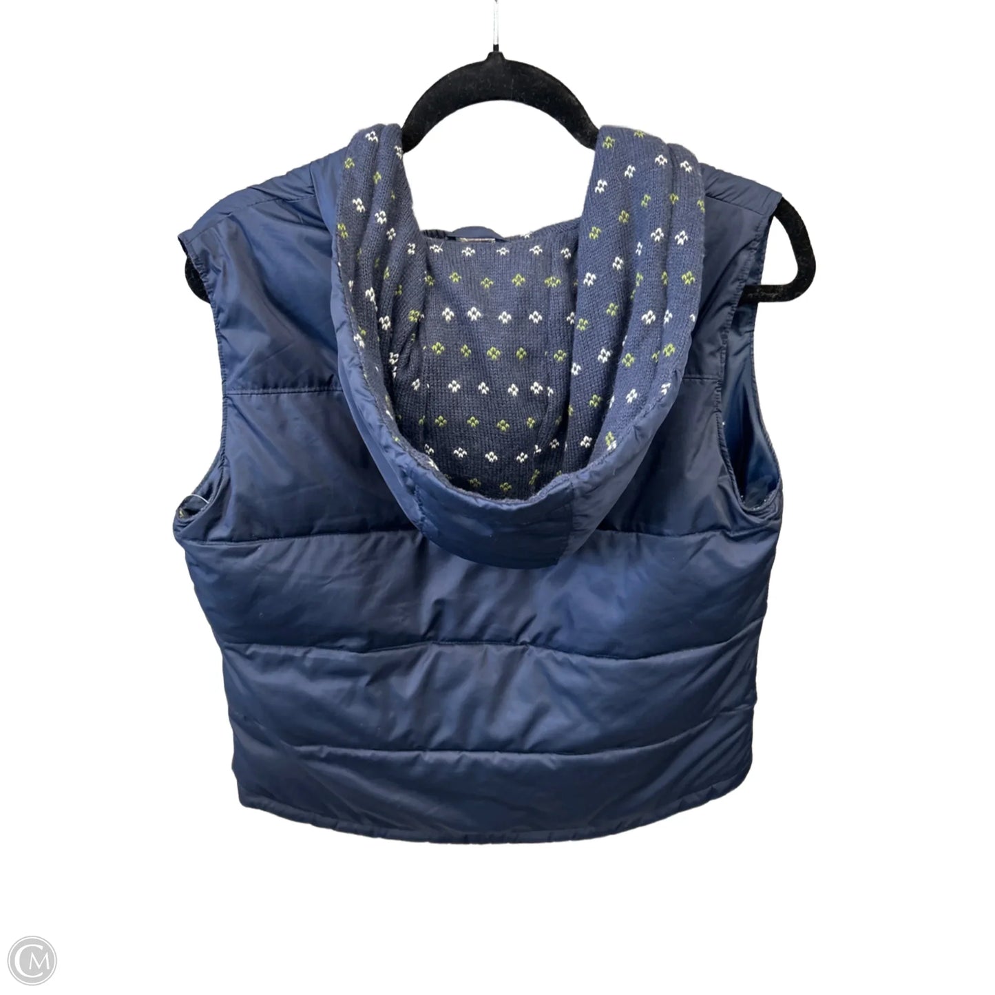 Vest Puffer & Quilted By Old Navy In Blue, Size: M