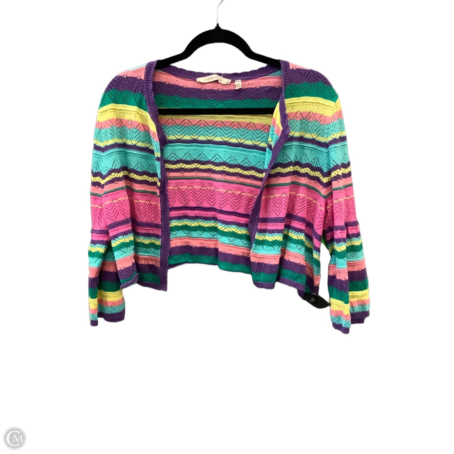 Cardigan By Soft Surroundings In Multi-colored, Size: Xl