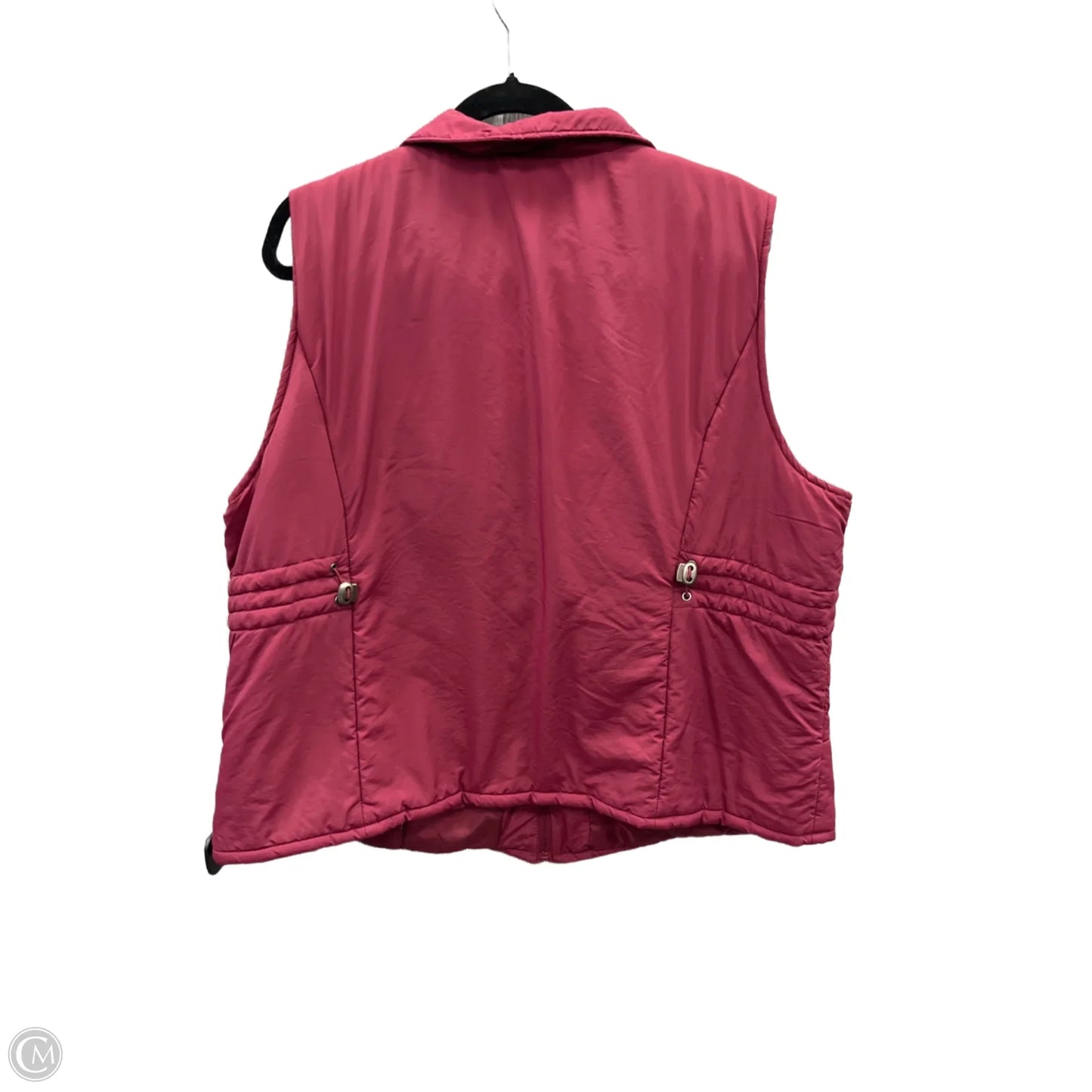 Vest Puffer & Quilted By Croft And Barrow In Maroon, Size: 2x