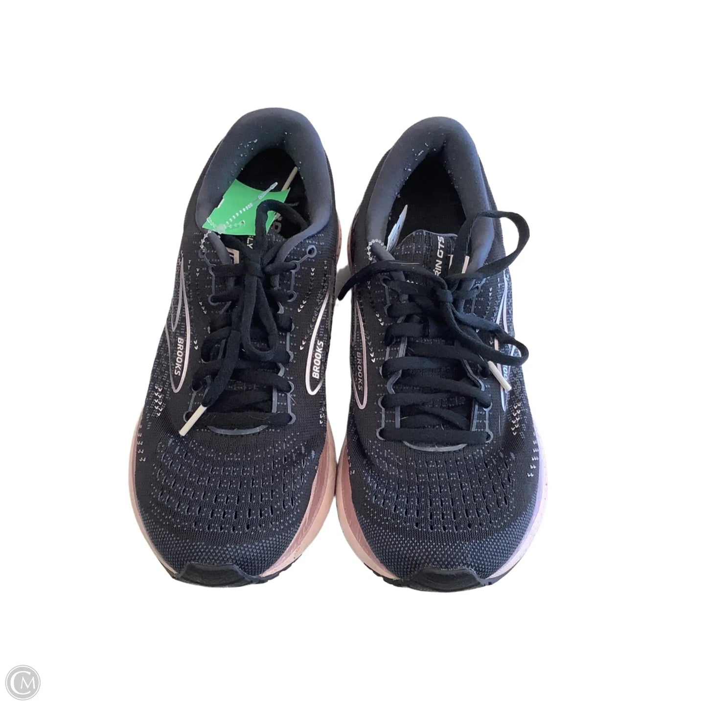 Shoes Athletic By Brooks In Black & Pink, Size: 9