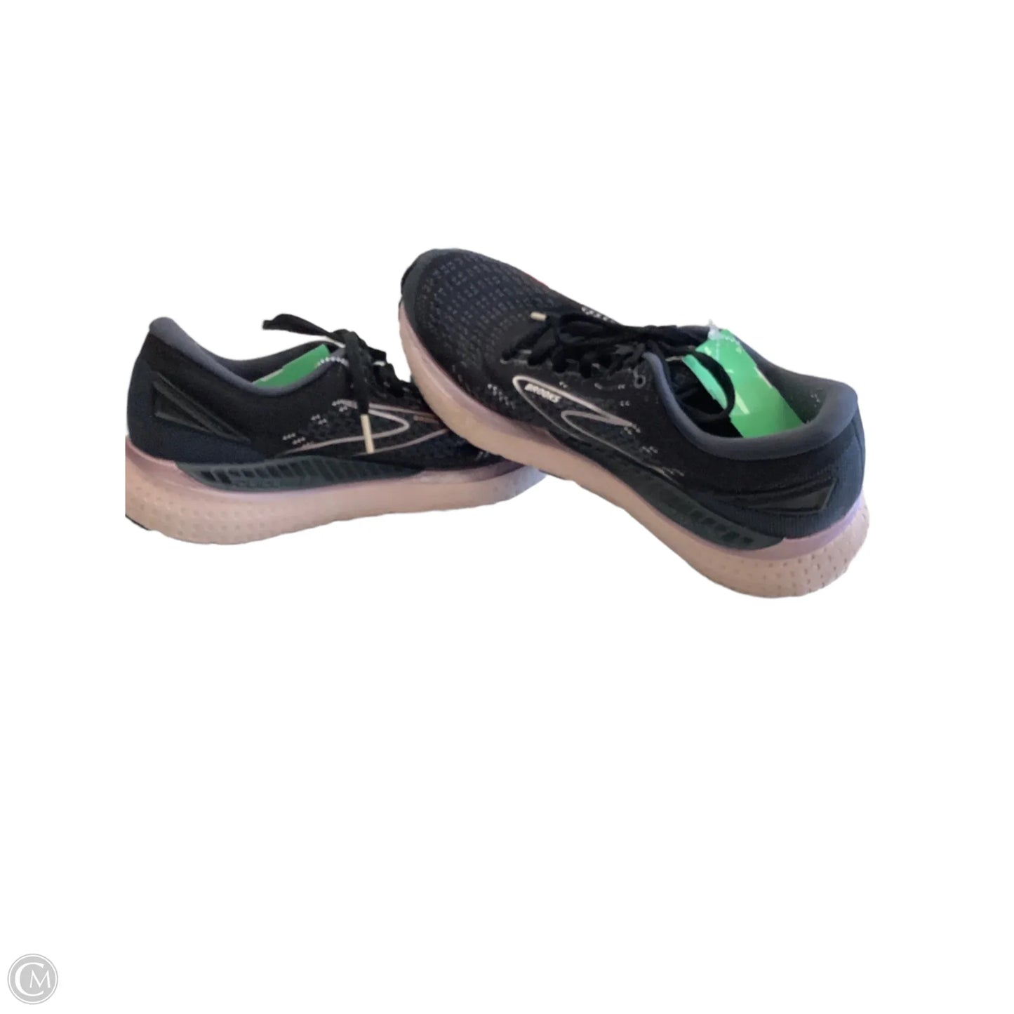 Shoes Athletic By Brooks In Black & Pink, Size: 9