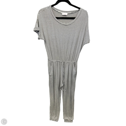 Jumpsuit By Pink Lily In Striped Pattern, Size: Xl