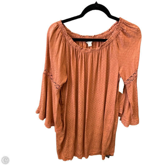 Dress Casual Short By Cato In Brown, Size: M