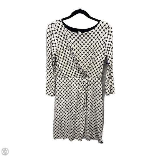 Dress Casual Short By Gilli In Black & Brown, Size: M