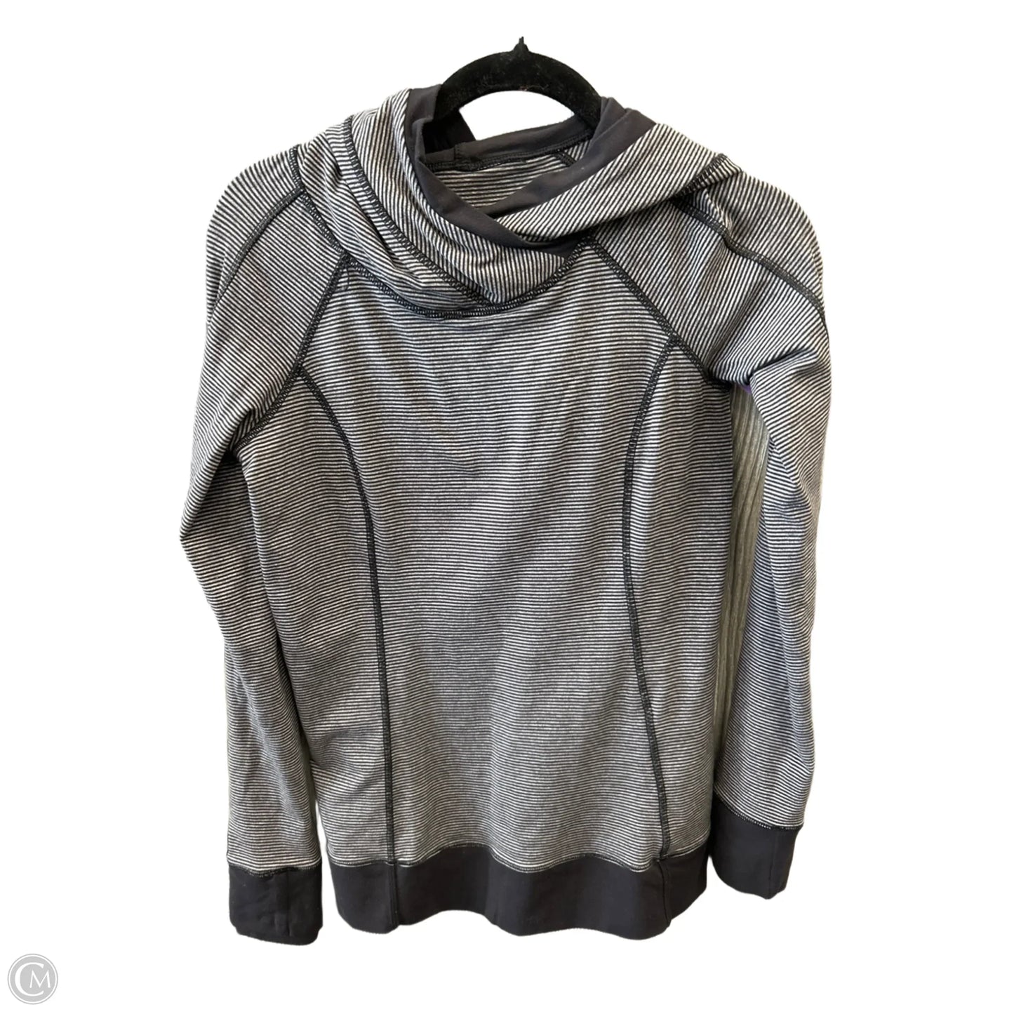 Top Long Sleeve By Lululemon In Striped Pattern, Size: 6