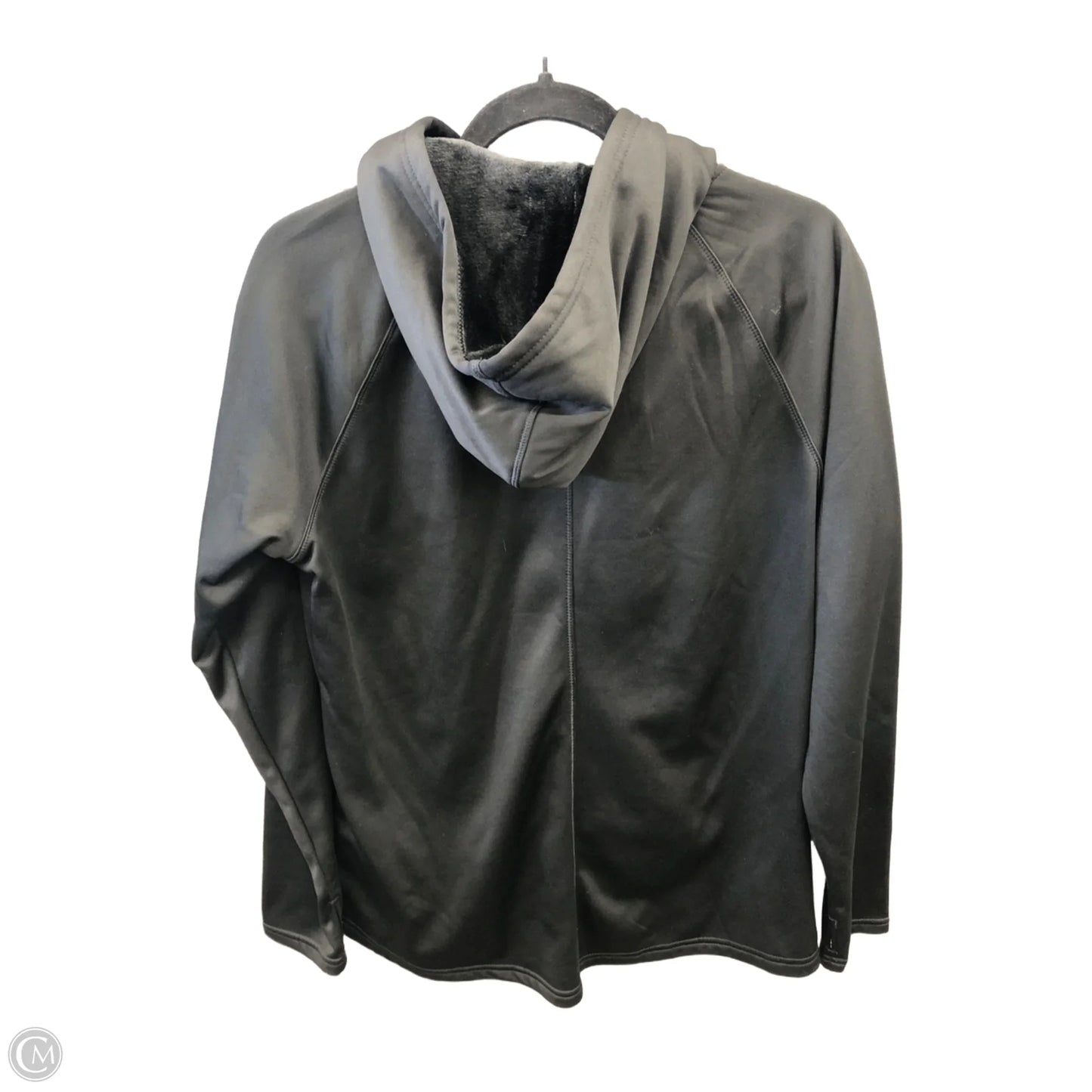 Athletic Sweatshirt Hoodie By Athletic Works In Black, Size: L