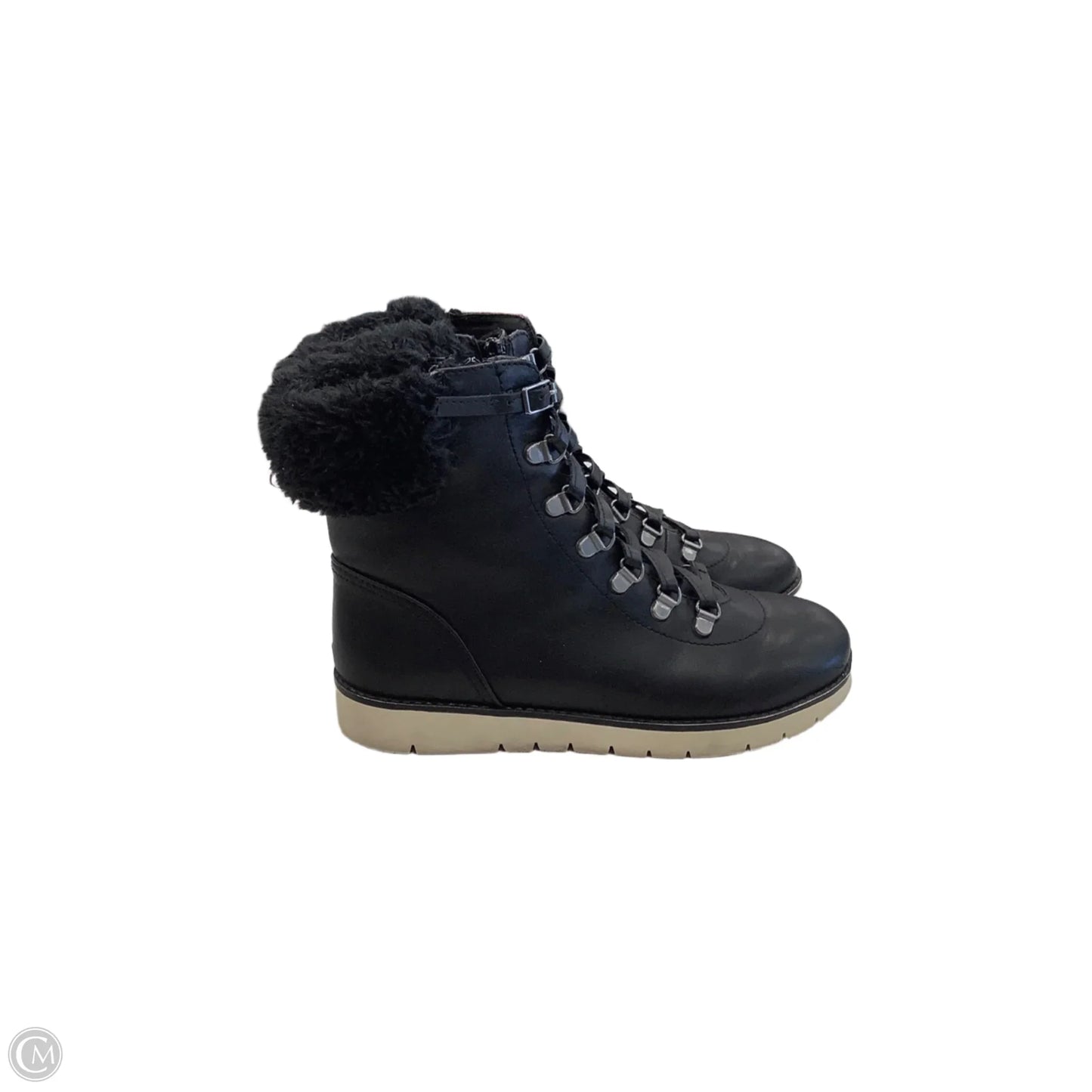 Boots Ankle Flats By Mia In Black, Size: 6.5
