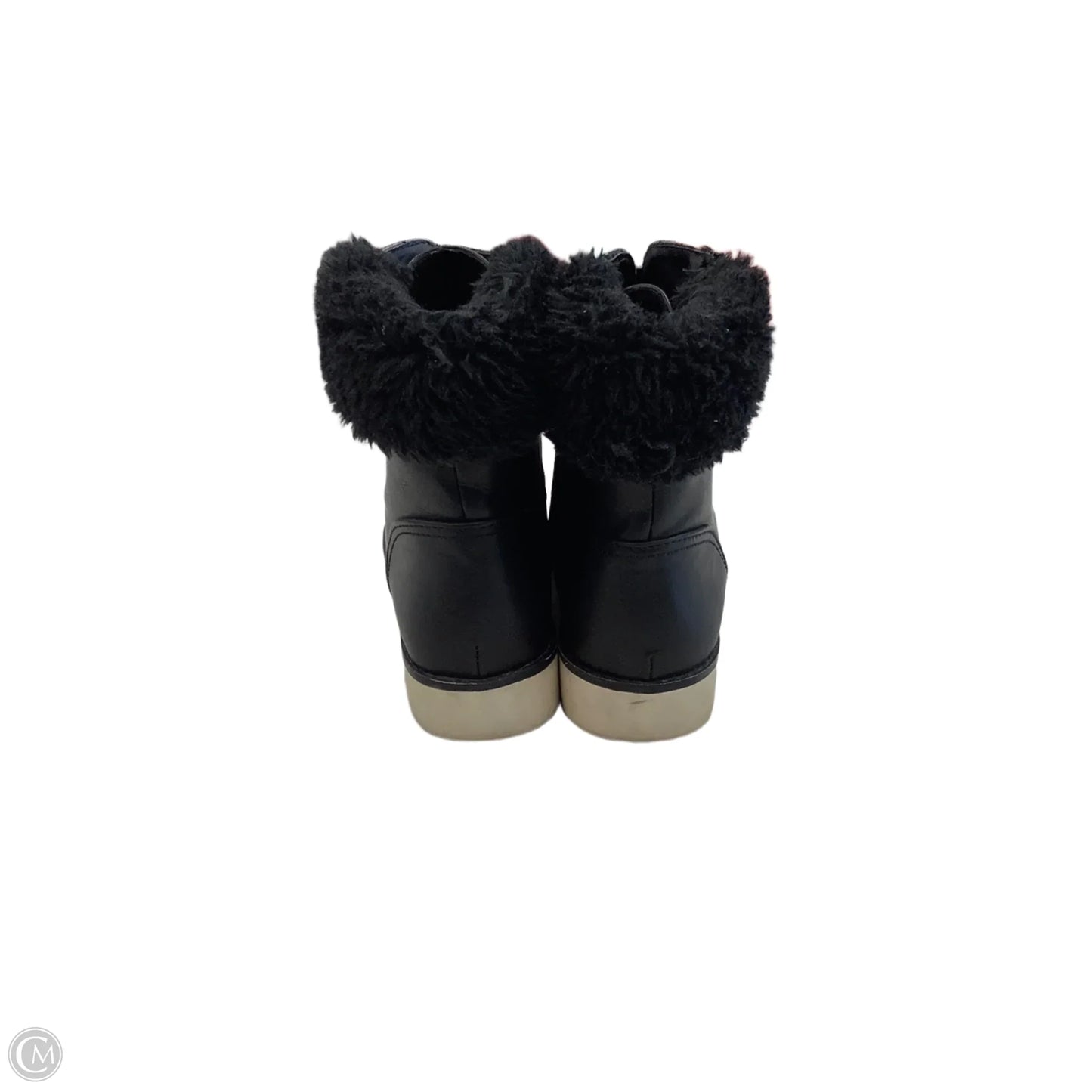 Boots Ankle Flats By Mia In Black, Size: 6.5
