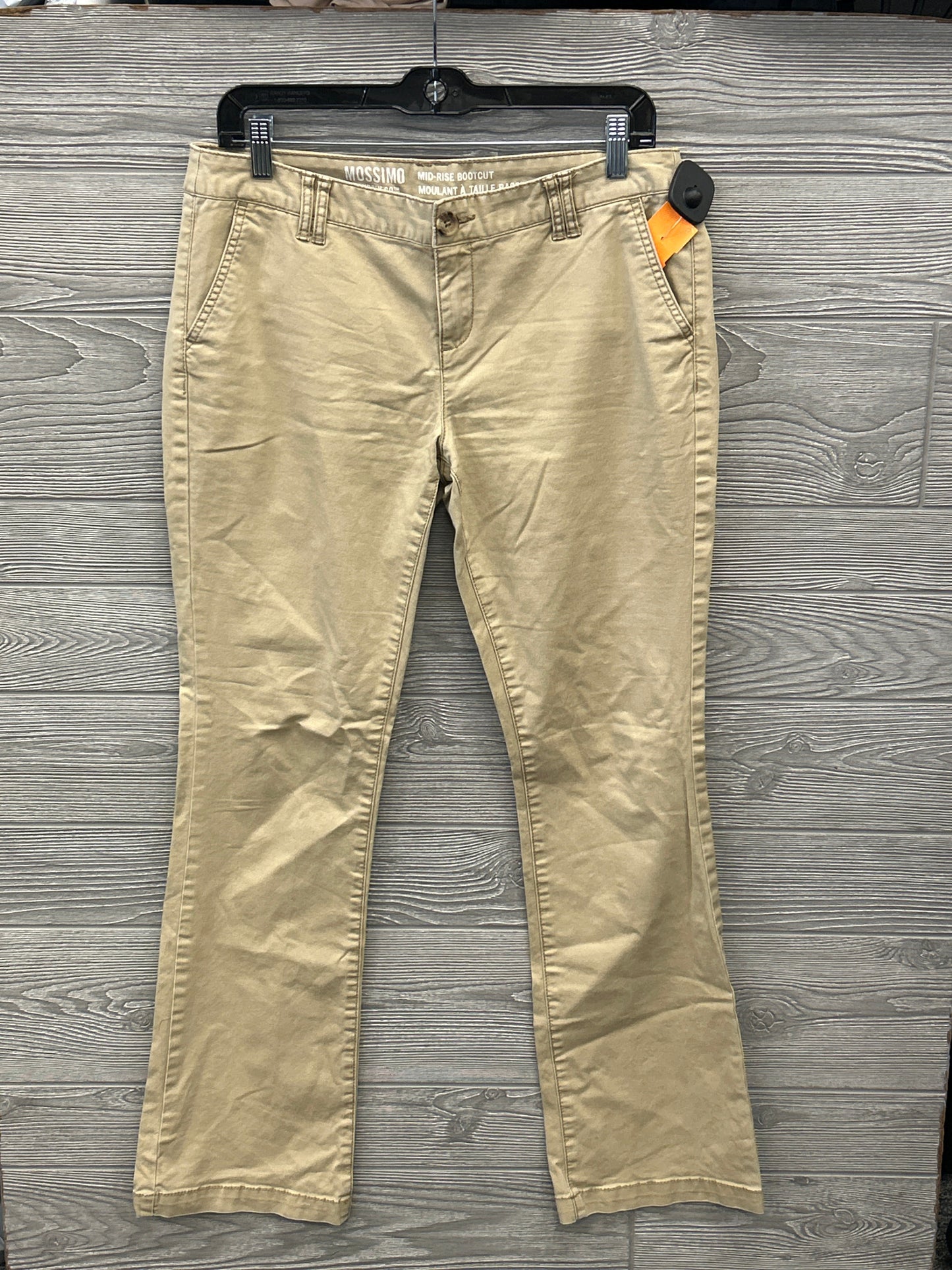 Jeans Boot Cut By Mossimo In Tan, Size: 6