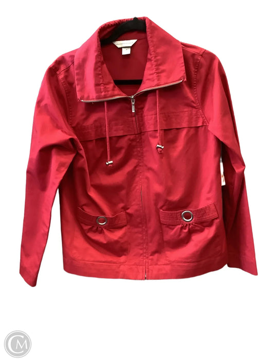 Jacket Other By Christopher And Banks In Red, Size: M