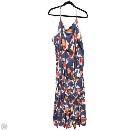 Dress Casual Maxi By Nine West In Multi-colored, Size: 3x