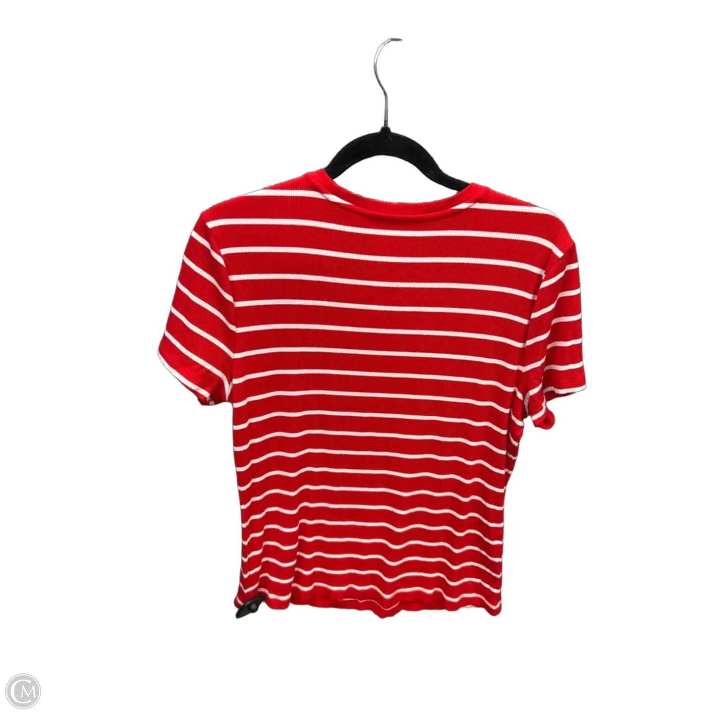 Top Short Sleeve By Nine West In Red, Size: Xl