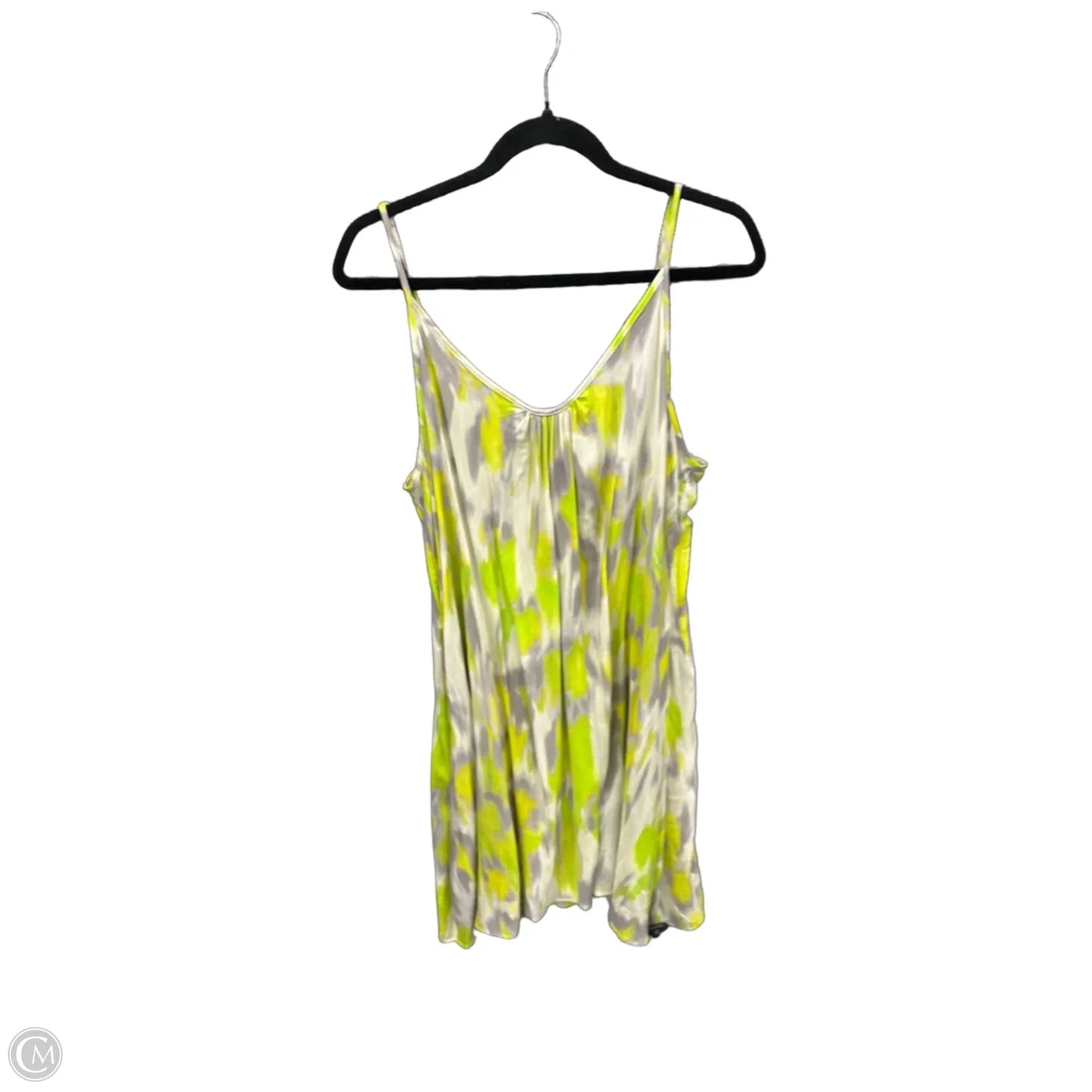 Dress Casual Short By Simply Vera In Green & Grey, Size: Xl