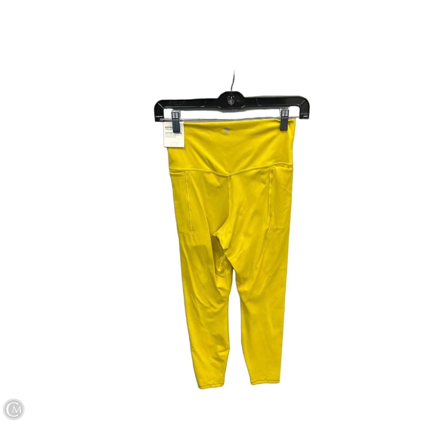 Athletic Leggings By Calia In Yellow, Size: M
