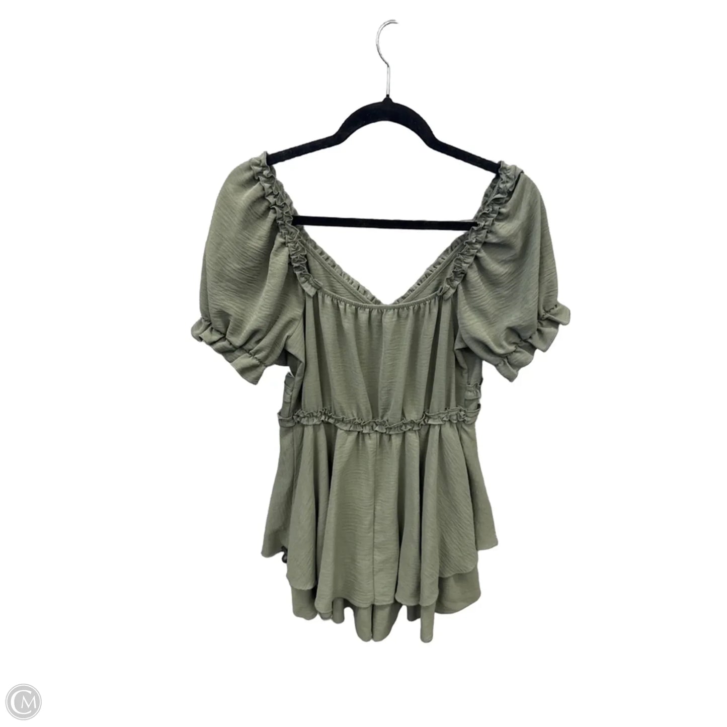 Romper By Inspired Hearts In Green, Size: L