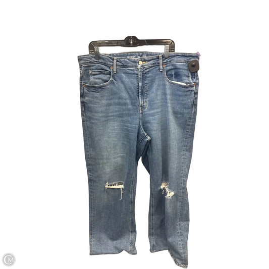 Jeans Wide Leg By Old Navy In Blue Denim, Size: 16