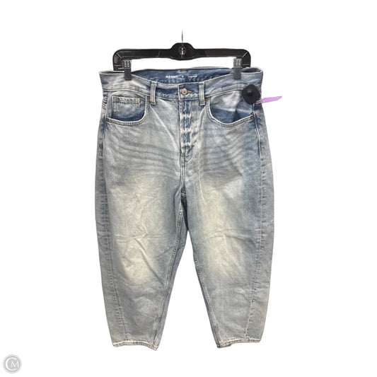 Jeans Straight By Old Navy In Blue Denim, Size: 12