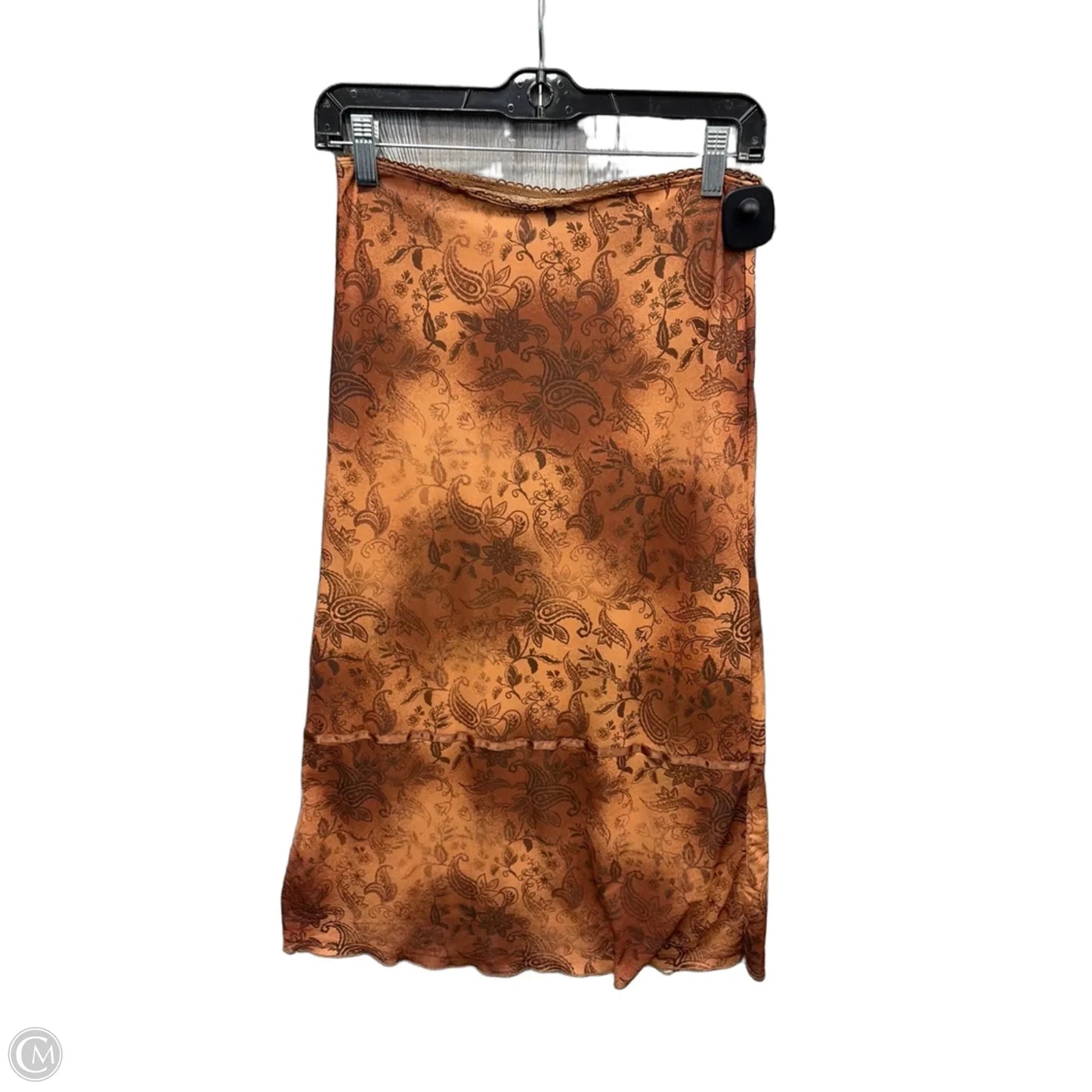 Skirt Midi By Shein In Bronze, Size: 4