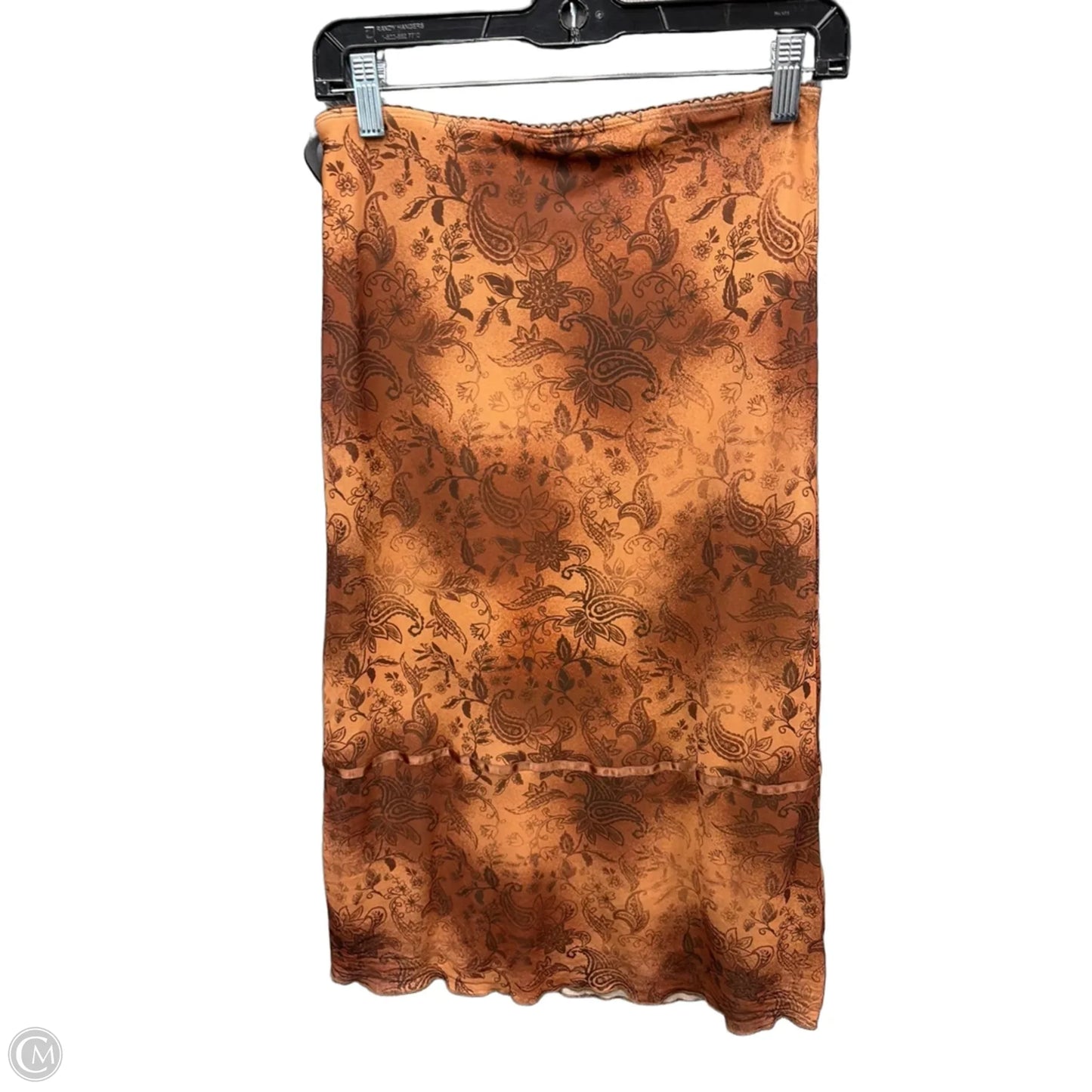 Skirt Midi By Shein In Bronze, Size: 4