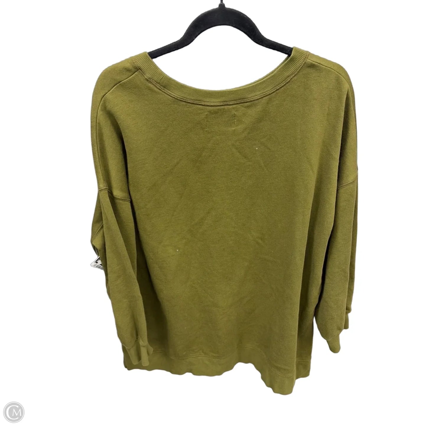 Sweatshirt Crewneck By Old Navy In Green, Size: Xl