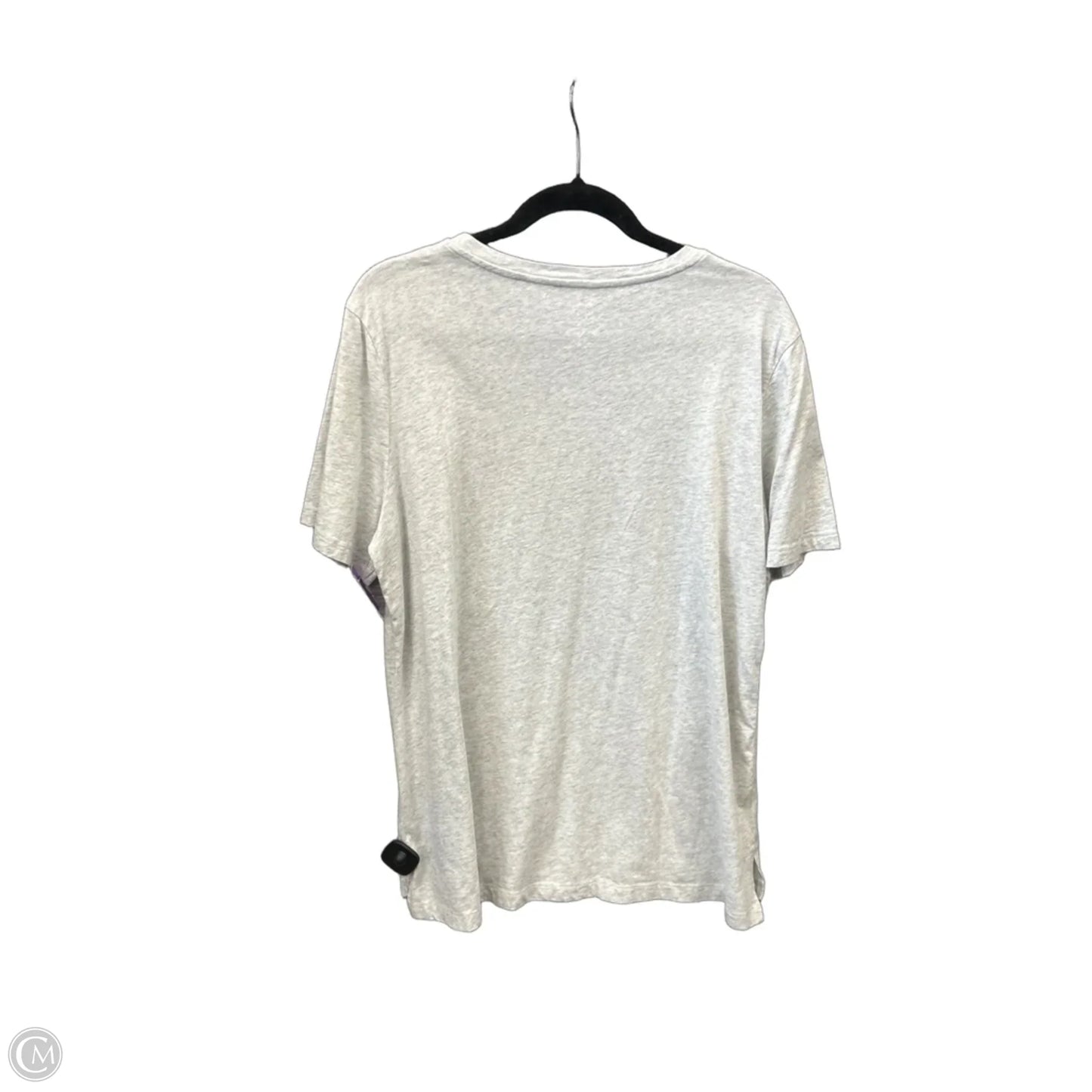 Top Short Sleeve Basic By Members Mark In Grey, Size: Xl