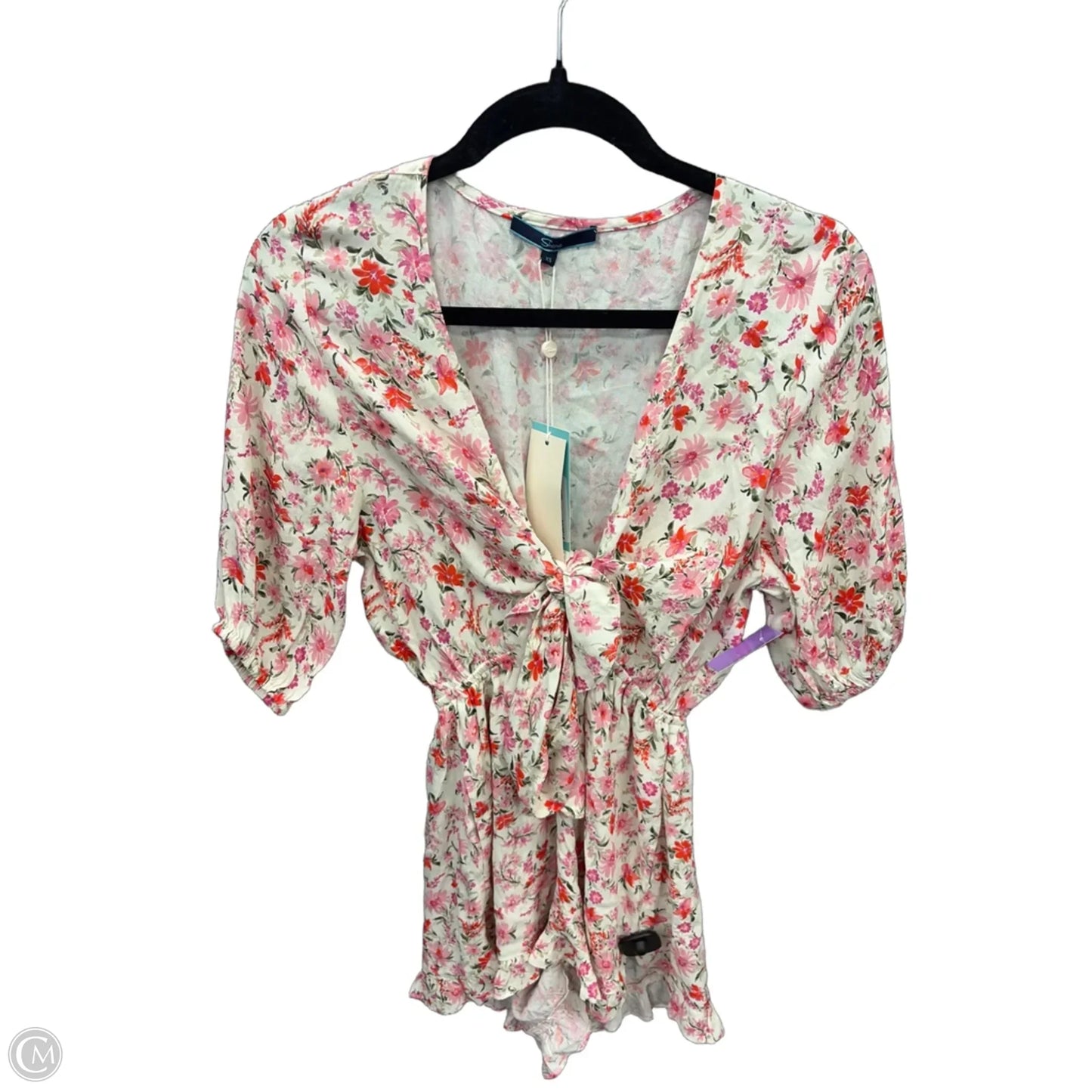 Romper By Shore In Floral Print, Size: Xs