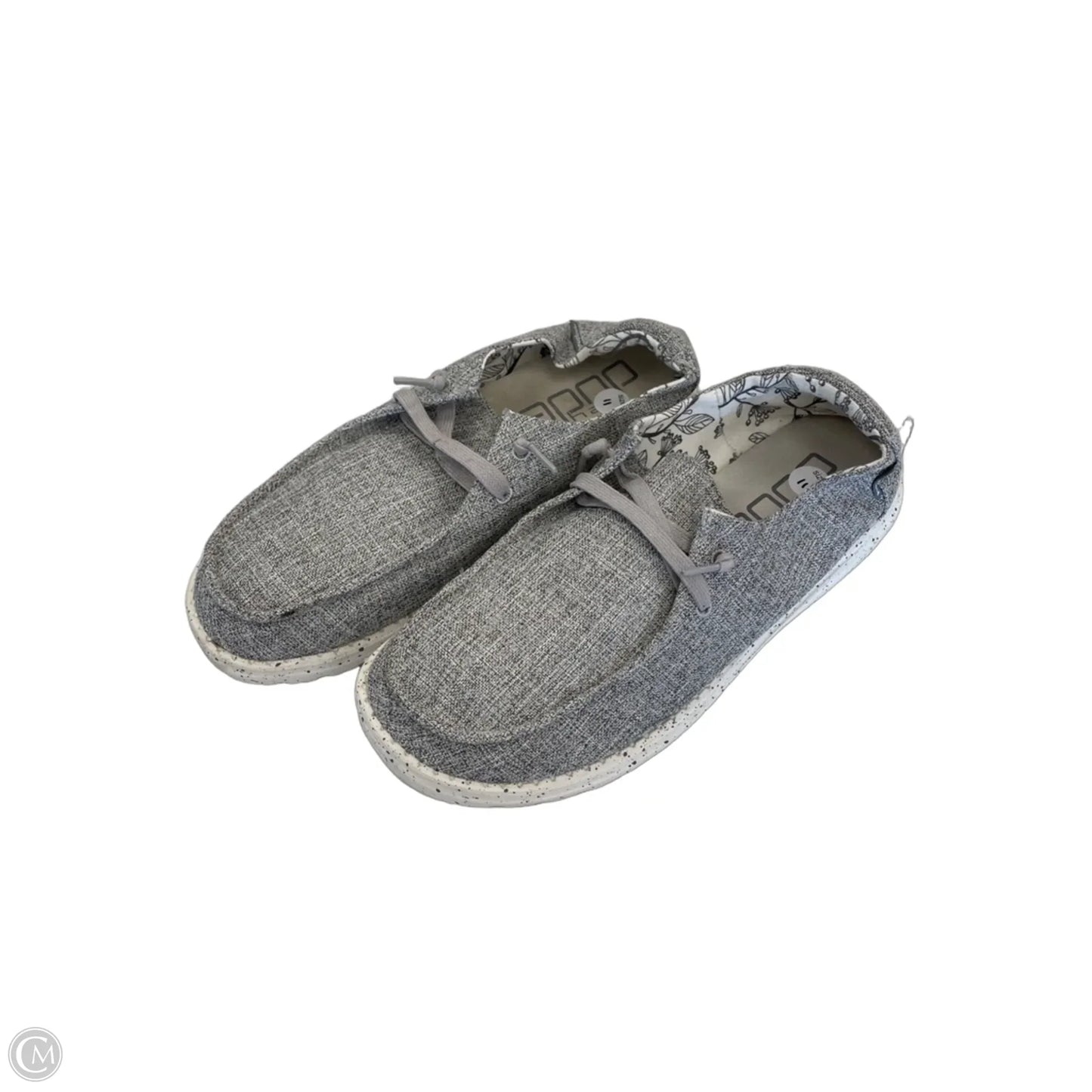 Shoes Sneakers By Hey Dude In Grey, Size: 11