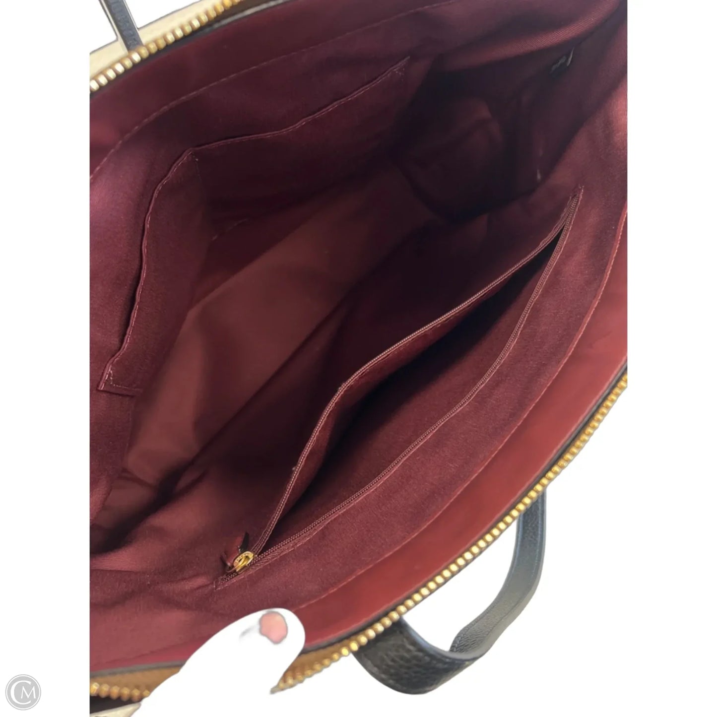 Handbag Designer By Coach, Size: Large
