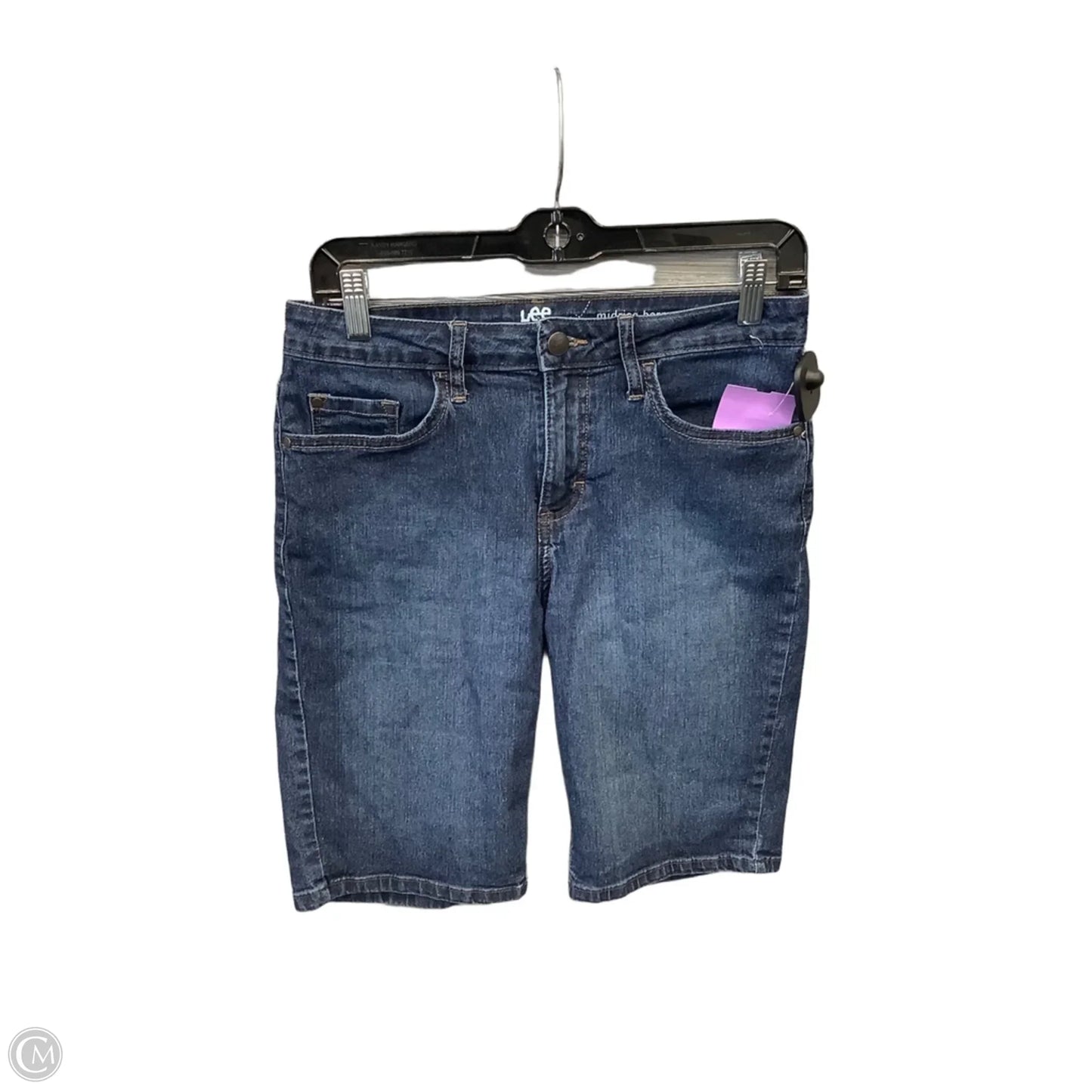 Shorts By Lee In Blue Denim, Size: 6