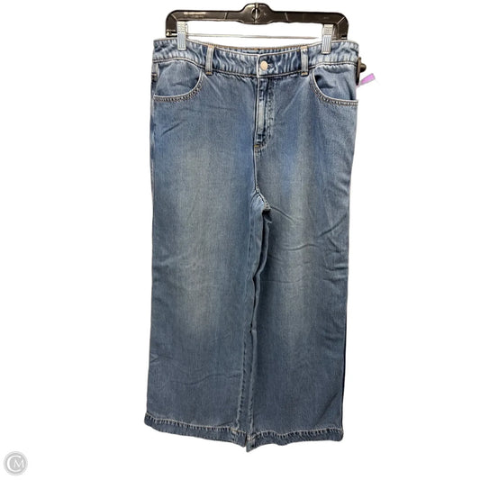 Jeans Wide Leg By Talbots In Blue Denim, Size: 8