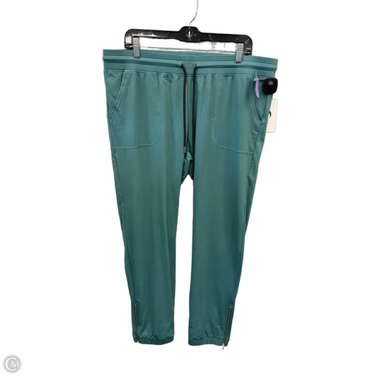 Athletic Pants By Clothes Mentor In Green, Size: 1x