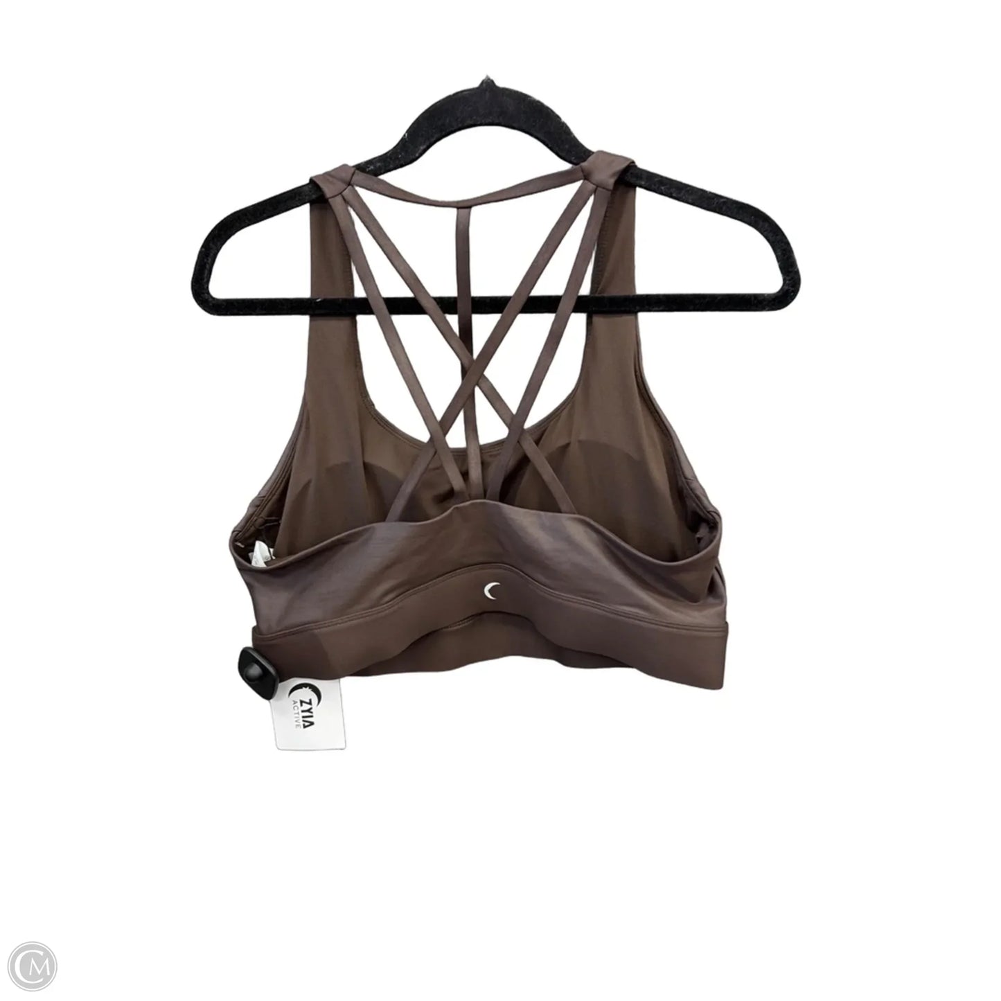 Athletic Bra By Clothes Mentor In Brown, Size: 2x