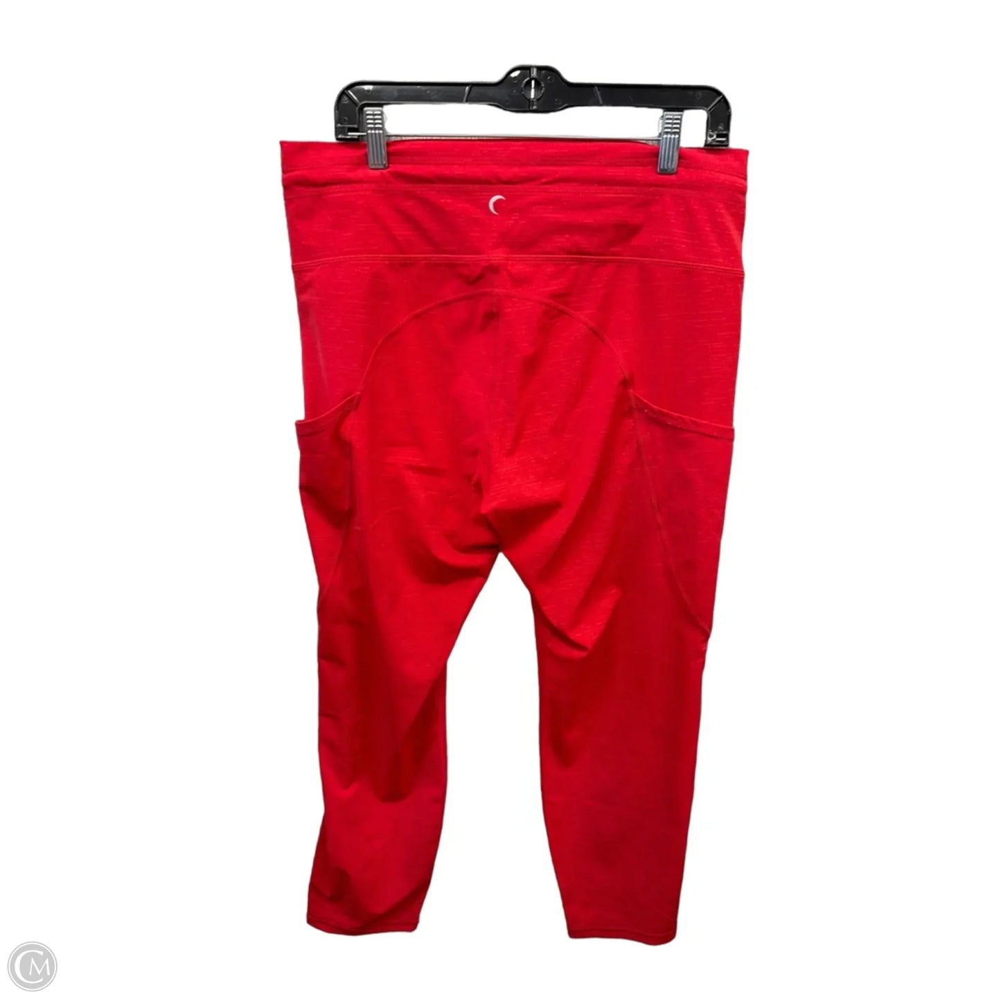 Athletic Leggings By Clothes Mentor In Red, Size: 2x
