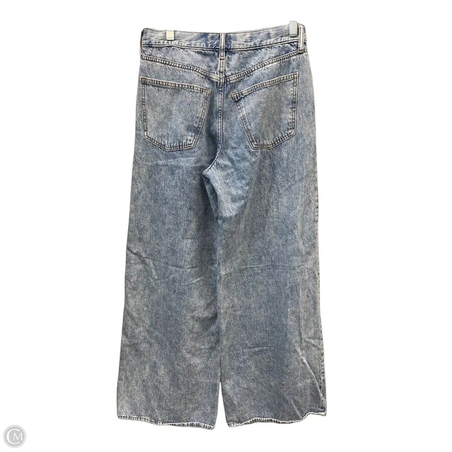 Jeans Wide Leg By Universal Thread In Blue Denim, Size: 4