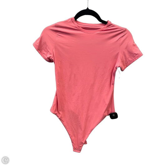 Top Short Sleeve By Auden In Pink, Size: M