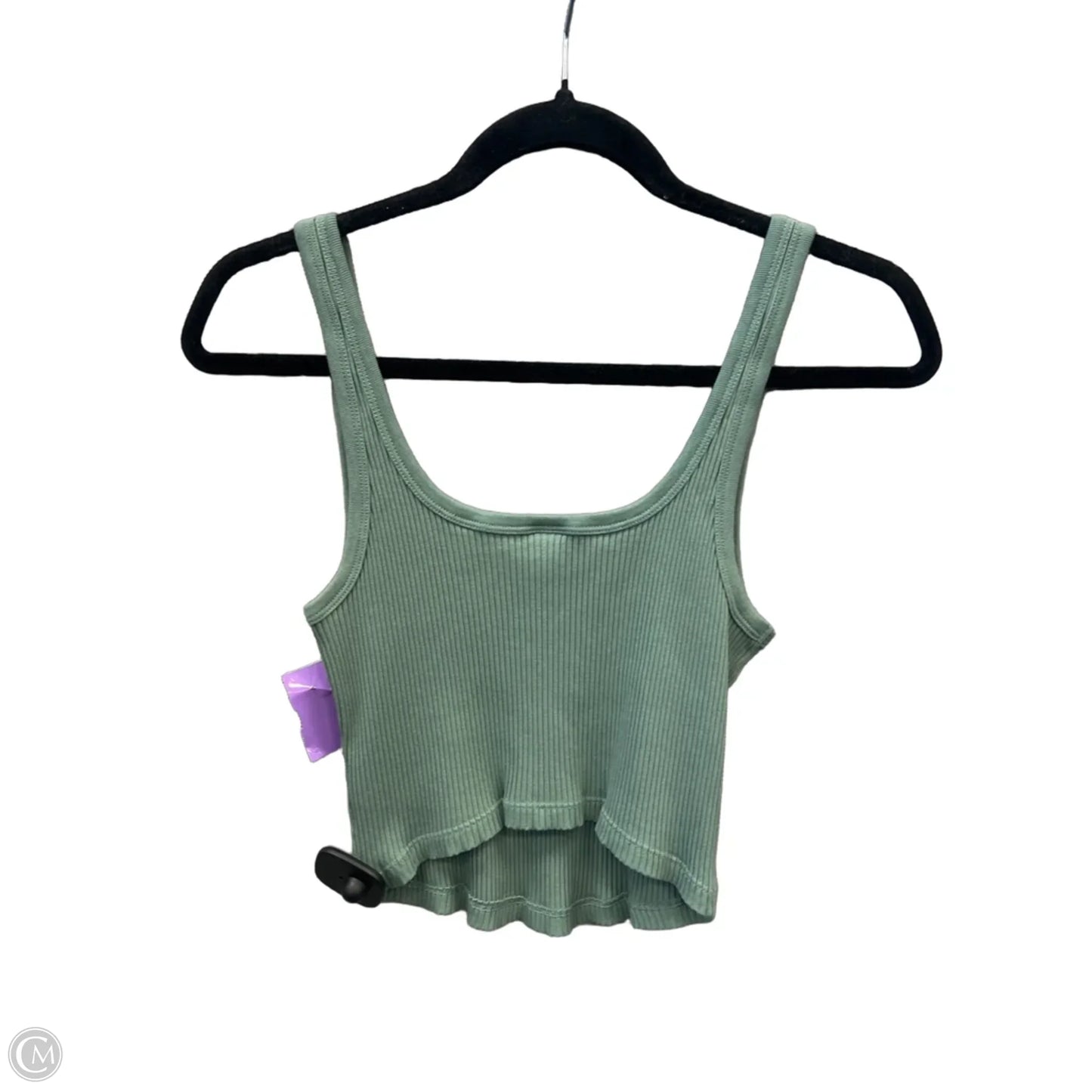Top Sleeveless By Old Navy In Green, Size: M